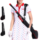 Lightweight Sunday Carry Golf Club Sling – 78 cm Sleeve, Padded Strap