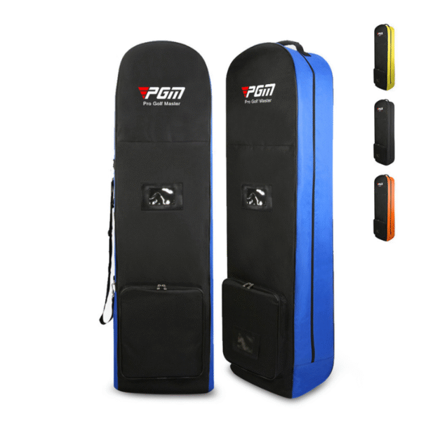 Wheeled Golf Travel Bag Cover – Padded 52" Case, Foldable, Large Pocket