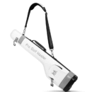 Lightweight Golf Bag – Sunday Carry Pencil, Leather-Style Tube, 1-Way, Unisex, Great as gift