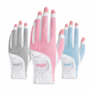 Womens Golf Gloves – Breathable Mesh Finger Gloves Sunscreen Lightweight 