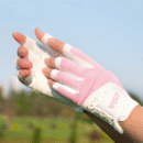 Womens Golf Gloves – Breathable Mesh Finger Gloves Sunscreen Lightweight 
