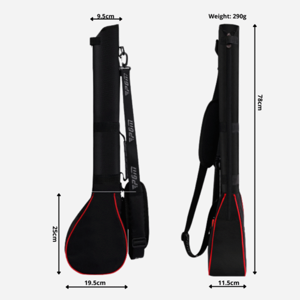 Lightweight Sunday Carry Golf Club Sling – 78 cm Sleeve, Padded Strap - Image 5
