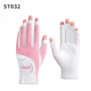 Womens Golf Gloves – Breathable Mesh Finger Gloves Sunscreen Lightweight 