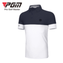 Men’s Performance Golf Polo Shirt – Quick-Dry, Breathable Two-Tone