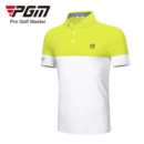 Men’s Performance Golf Polo Shirt – Quick-Dry, Breathable Two-Tone