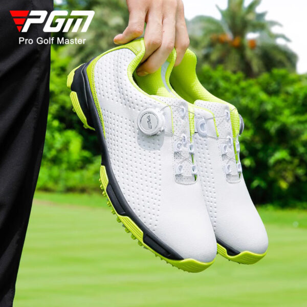 Golf shoes for men – waterproof, spikeless golf shoes (PGM)  - Image 3